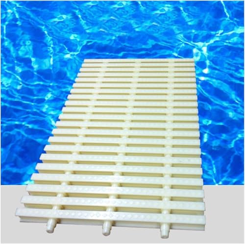 Überlaufgitter für Schwimmbad, Auffahrt, Terrasse, Deck, ineinandergreifende Abdeckleiste für effizienten Wasserfluss und Sicherheit