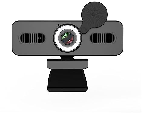 Cámara Web 4k USB Webcam 1080P con micrófono for PC Computadora portátil Video Mini cámara Cubierta de(1080P)