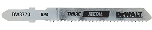DEWALT - DW3770-5 Jigsaw Blades, Thick Metal Cutting, T-Shank, 3-Inch, 14-TPI, 5-Pack (DW37705)