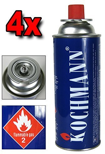 4 x 227 g gas cartridges MSF1a Kochmann.