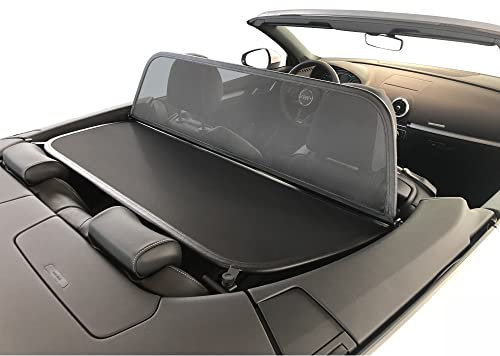 Aperta Windschott passend für Audi A3 (2014-2020) 100% Passgenau OEM Qualität Schwarz Windstop Windabweiser