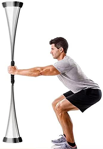 Pilates Stange Tragbares Yoga Stick Sport Schwingstab Fitness Swingstick zum Trainieren der Tiefenmuskulatur Arm Tremor Barexercise Bar Frequenz Shake Gewicht, Trainings- und Schulterrehabilitationsge