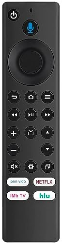 NS-RCFNA-21 Replacement Voice Remote fit for Insignia Smart TV NS-24F202NA22 NS-55F501NA22 NS-65F501NA22 NS-50F501NA22 NS-32F201NA22 NS-55F301NA22 NS-50F301NA22 NS-43F301NA22 NS-32F202NA22