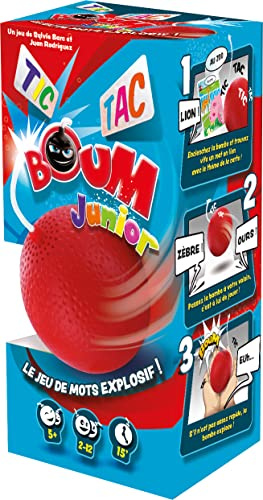 TIC TAC BOUM JUNIOR ECO PACK - ASMODEE - Brettspiel - Französische Sprache