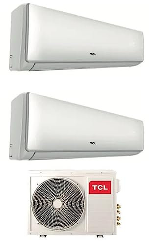 Tcl FMA-09/12CHSD Elite Series - Climatizzatore Dual Split, 9000+12000 Btu, Inverter, A++/A+