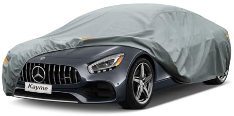 Kayme Heavy Duty Car Cover Waterproof Breathable, Custom Fit Mercedes-Benz AMG GT (2015-2025), Outdoor Full Cover Sun Rain UV Dust All Weather Protection. Shipping From UK Warehouse