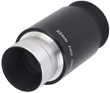 32 mm Okular, Standard 1,25 Zoll Plossl Okular mit Weitem Sichtfeld, für die Beobachtung mit Astronomie Teleskopen, Teleskopokular, 1,25 Zoll Okular