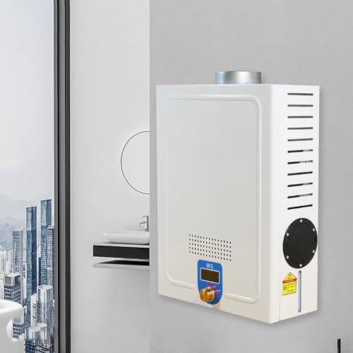 Chauffe-eau électrique instantané portable sans réservoir DC12V 40W, mini chauffe-eau diesel 3,6L, consommation maximale de carburant 1L/H, 0,2-0,6 MPa,pour camping,camping-car, douche extérieure