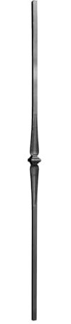 shivler Zaunelemente Gartentor Metallzaun Zäune Zaundekoration Zaunpfosten Balkonverkleidung Set Verschiedene Muster (950mm - 09.510.03/4 Stück)