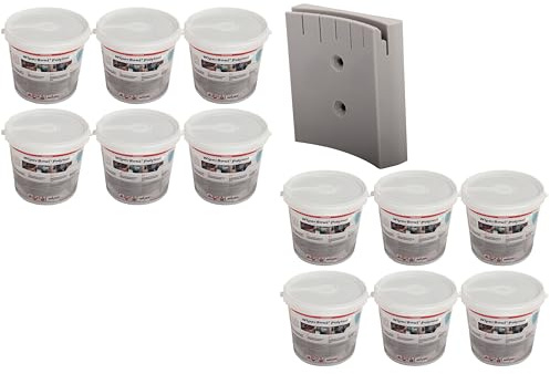 Axis Line 12x ZVG Wiper Bowl Polytex Reinigungstücher & Wandhalter Set