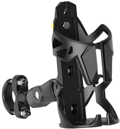 BESTonZON Bike Water Bottle Cage Holder for Road Bikes Motorcycles Lightweight Black Design