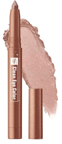 Ögonskuggspenna, ljusbrun grädde eyeliner vattentät, skimmer ögonskugga pinne, hållbar och torkbeständig highlighter för ögonmakeup, kräm glitter ögonskuggspenna för veckfria ögon, slät textur
