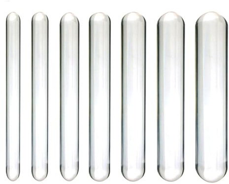 TGHYRF Dildo in vetro di cristallo di 7 misure, dildo extra lungo in vetro a doppia testa, giocattolo sessuale SM for uomini e donne, punto G della prostata e della vagina.(2cm)