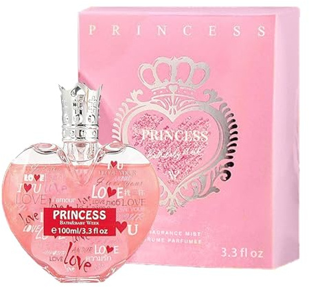 Forever Love - Perfume para mujer, 100 ml, con aroma intenso floral y afrutado, rosa, peonía de larga duración, elegante frasco de regalo, fragancia femenina, de larga duración