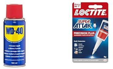 Bundle WD-40 MUP Lubrificante Spray 100 ml & LOCTITE Super Attak 8g
