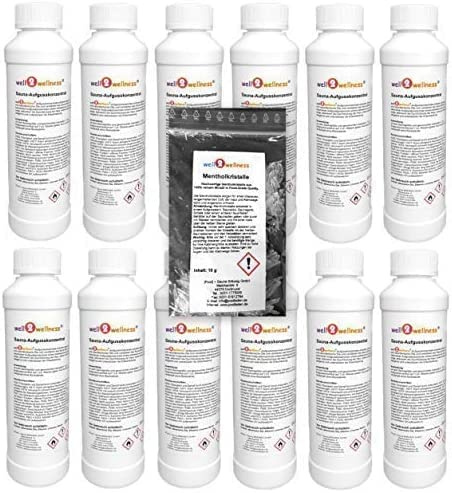 well2wellness imagen foto fondos de escritorio – concentrados set 'clásico + fruta' con 12 x 250 ml fl gratis 10 g Cristales de Mentol
