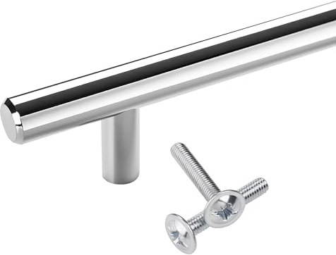 SOTECH Möbelgriff G11 BA 480 mm verchromt | Schrankgriff mit Gesamtlänge 540 mm Küchengriff Schrankgriff