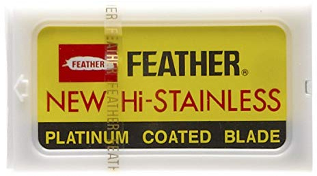 Cuchilla de afeitar pluma fábrica de acero inoxidable de seguridad de doble filo navaja