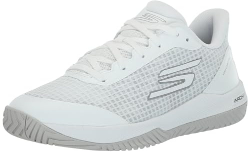 Skechers Women's Go Train Arch Fit Viper Court Pro - Pickleball, White 2, 9