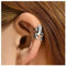 Inilbran Boho Frosch Ohrstecker Silber Flog Knorpel Clip Ohrringe Vintage Wrap Fake Springendes Tier Kein Piercing Schmuck Für Frauen Und Mädchen