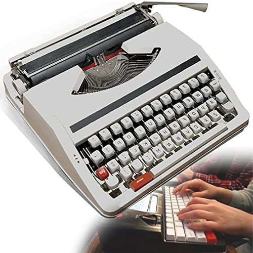 Machine à écrire Manuelle Rétro Avec étui, Machine à écrire Mécanique Portable à L'ancienne, Décoration Fonctionnelle D'inspiration Vintage, Idéale Pour L'écriture Créative, L'artisanat, Lettres
