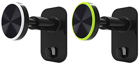 Kopfhörerständerhalter Kopfhörerständer Universal-Kopfhörer-Headset-Aufhänger Wandhaken Teleskop-Design Kopfhörerhalter Gaming-Kopfhörerständer Rack for PC-Gaming, Büro Kopfhörerhalterung(Green White)
