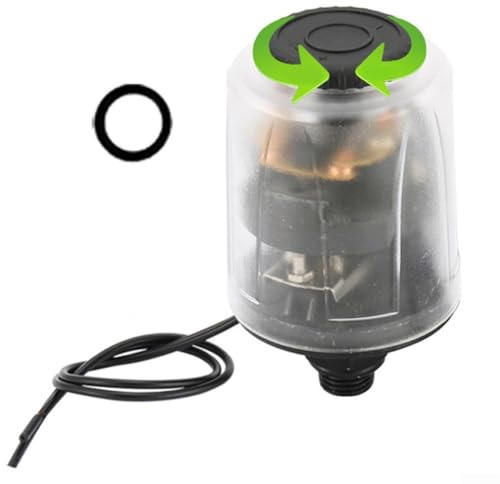 Shower Pump, Adjustable Mechanical Water Pump Pressure Switch Self-priming Booster Pump, For Self-Priming Pumps, Jet Pumps, Garden Pumps(1/4 1.8-2.6kg)
