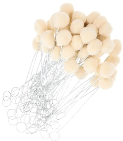 SHINEOFI 30pièces Brosse Applicateur De Cirage Avec Manche Métallique Pour Bricolage Et Entretien Des Chaussures Brosse à Cirage Et Outil De Brunissage Du Cuir