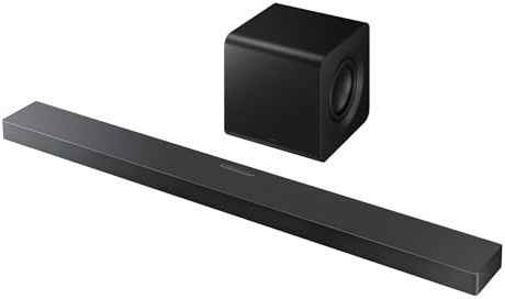 Samsung HW-QS700F Q-Series 3.1.2-Kanal-Soundbar für Fernseher, Kabelloser 6,5“-Subwoofer, Kabelloses Dolby Atmos und DTS:X, SpaceFit Sound Pro, Q-Symphony [Länderversion Niederländisch]