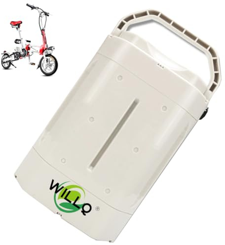 WILLQ 24V 10AH 12AH 15AH Folding Electric Bike Battery 36V 8.8AH 10.4AH 12.6AH 14AH Lithium Battery 48V 8.7AH Wheelchair Traction Accessory