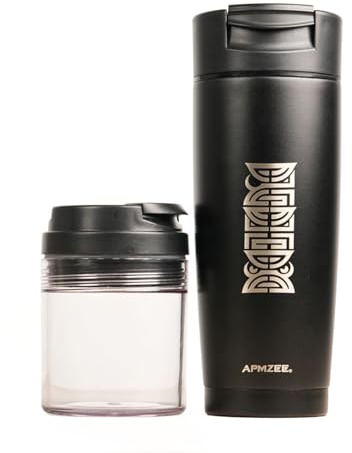 APMZEE Flip Portable Blender | Rechargeable Smoothie Blender | 24oz | Battery-powered with stainless steel blades — perfect for smoothies & protein shakes on the go.