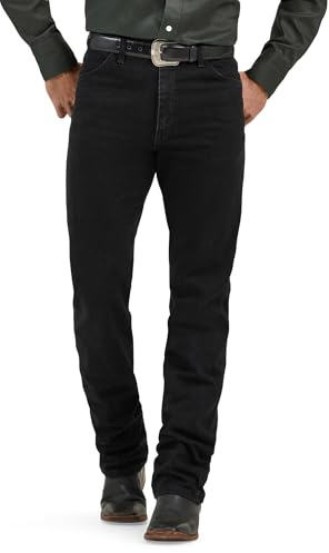 Wrangler Jeans Hommes 13MWZ, Original Regular Bootcut Fit, Straight Leg, Shadow Black, 30/30