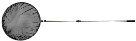 Söll Buitrón Redondo Extragrande de Ø 56cm y Aluminio, Sistema telescópico de 90-160 cm