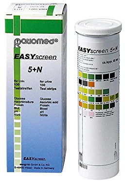 Harnteststreifen EASYscreen 5+N, Urinteststreifen, Schnellteststreifen, 100 St.