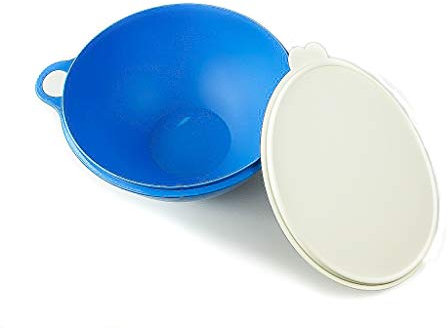 TUPPERWARE Rührschüssel Maximilian 7,5 L blau Maxima B04 Salatbar Jumboschüssel 30927