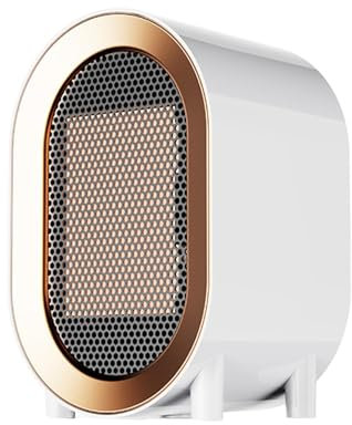 Stufetta, Stufa piccola | Stufa per uso interno,Riscaldatore elettrico portatile, ventola in ceramica, scaldabagno PTC 1200W per desktop da ufficio domestico