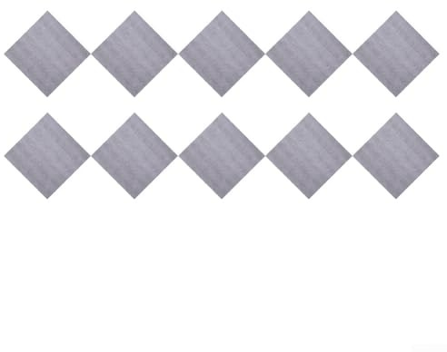10 pegatinas antideslizantes para el suelo para sala de estar y cocina elegantes y seguras (gris claro)