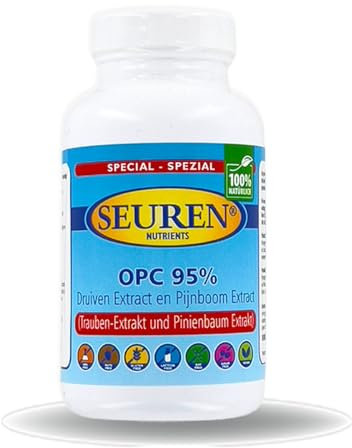 Seuren Nutrients | OPC 95% | Resveratrolo 200 capsule | Altamente dosato | antiossidante |