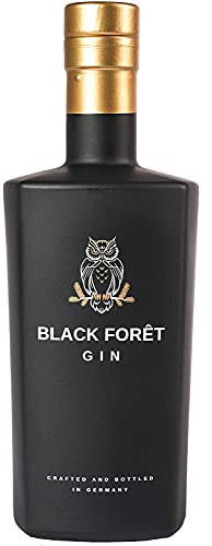 Black Forêt Schwarzwald Gin – Black Forest Gin mit den Aromen der feinsten Botanicals – Premium Gin mit 44 Prozent vol. Alkohol (0.7 l)