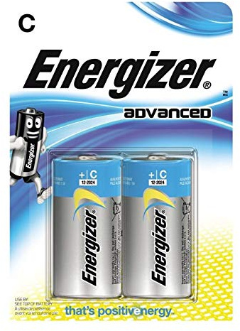 Energizer Advanced 2 piles 1,5V alcalines C/LR14 (lot de 3)