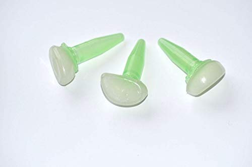 3 x Nano mit leuchtendem Stein Geocaching Versteck mit Logstreifen NAchtcache