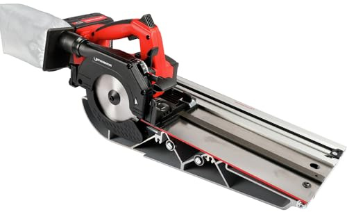 ROTHENBERGER PIPECUT Mini Rohrsäge mit Ladegerät EU, DURACUT Uni Sägeblatt, 4Ah Akku Kapazität, 0mm-110mm Arbeitsbereich Durchmesser | 1000003165 | Kunsstoffsäge, Metallsäge, Stahlsäge