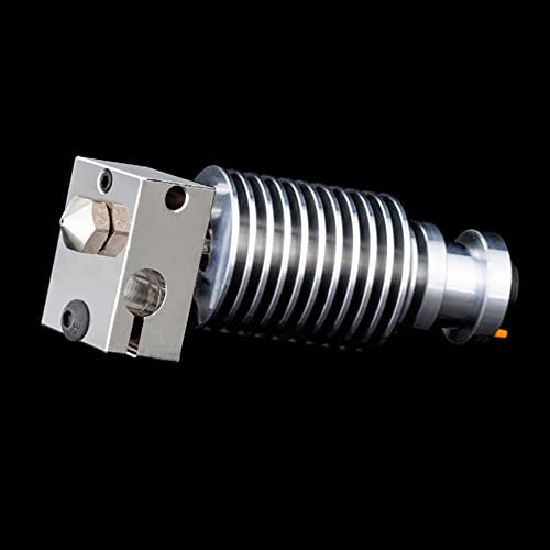 BZ 3D V6 All Metal Plated Copper Hotend,V6 Plattierte Kupfer Düse 0.4,Heizblock für V6 Hotend,Prusa i3 MK3S MK3 3D Drucker Titan,Dual Driver Extruder.