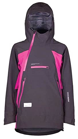 L1 Premium Goods Atlas L1 Wjkt Veste de Ski pour Femme Snowboard, Phantom/Fuchsia