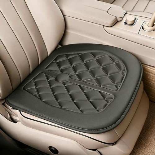 Big Ant Memory Foam Car Seat Cushion for Driver - Heightening Seat Pad for Short Drivers, Relieves Pressure for Long Drives - Non-Slip Car Booster Cushion for Office, Truck, Wheelchair