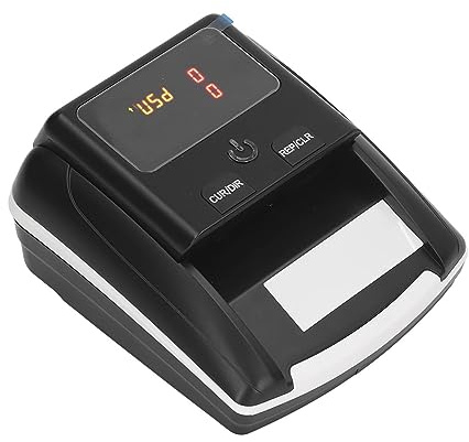 Máquina Verificadora de Billetes, Detector Automático de Billetes, Máquina de Conteo de USD EUR, Verificador de Billetes Falsos, Batería Incorporada, para Contadores de Billetes