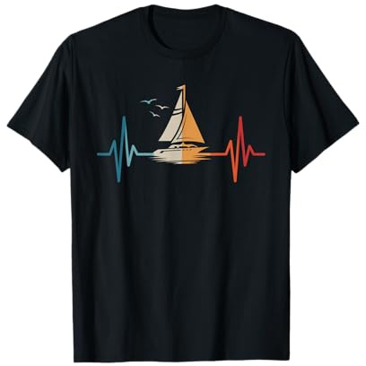 Vela De Navegación De Accesorios De Velero Regalos Camiseta Marinero Hombre Unisex Pequeño Manga Corta T-Shirt Negra