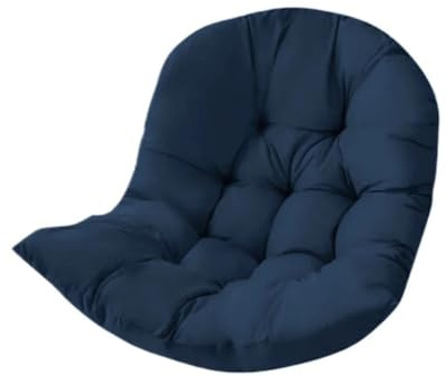 Fauteuil Jardin - Coussin Rembourré pour Balançoire et Panier Suspendu | Dossier pour Balcon de Jardin Intérieur et Extérieur