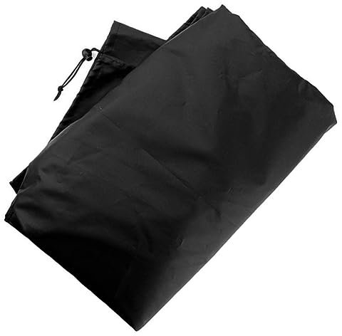 YARNOW 1 Pc Couverture De Chauffage Pouvoir Chauffe-terrasse Extérieur Housse De Chauffage Sur Pied Bistro Brasero Extérieur Chauffage Extérieur Clôture Bâche Sol Air Tissu Oxford Black
