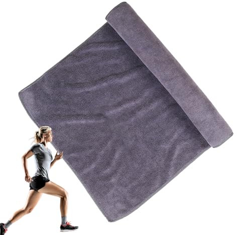Asciugamano a ginnastica a secco rapido, asciugamani da spiaggia in microfibra,Asciugamano sportivo in microfibra a secco rapido - Panno di lavaggio portatile, da campeggio, super assorbenti per l'ese